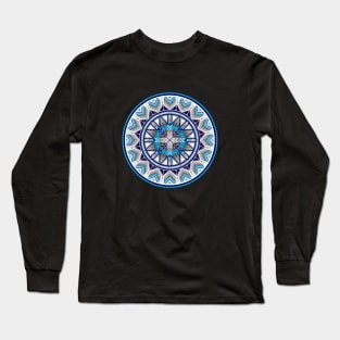 Sacred Places (Blue) Long Sleeve T-Shirt